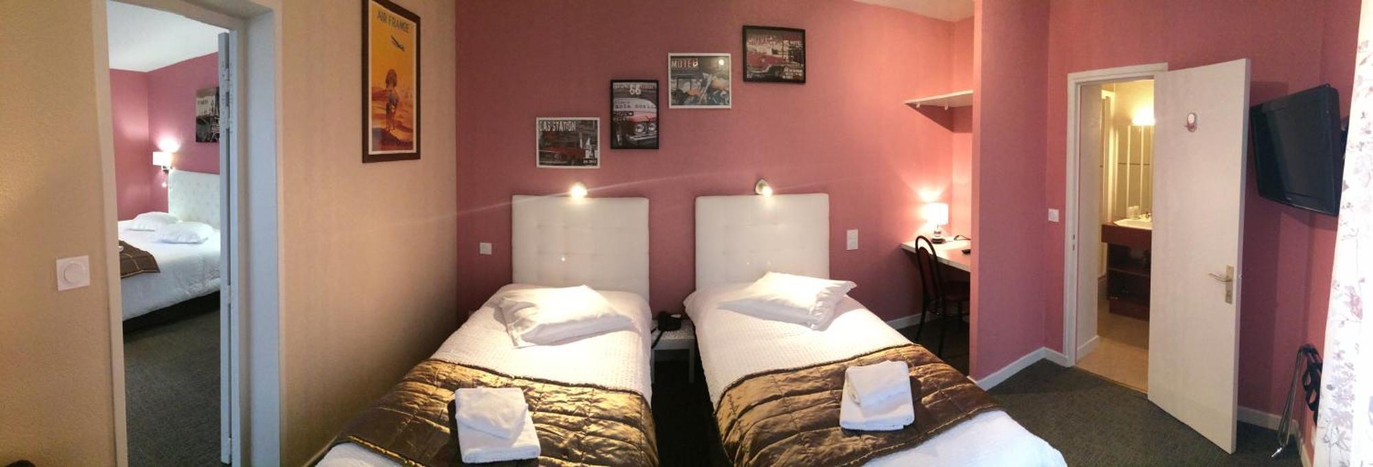 Hotel De L'Aviation La Bourboule Rum bild