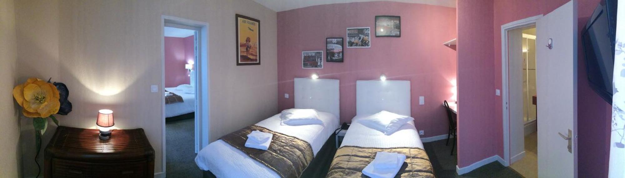 Hotel De L'Aviation La Bourboule Rum bild